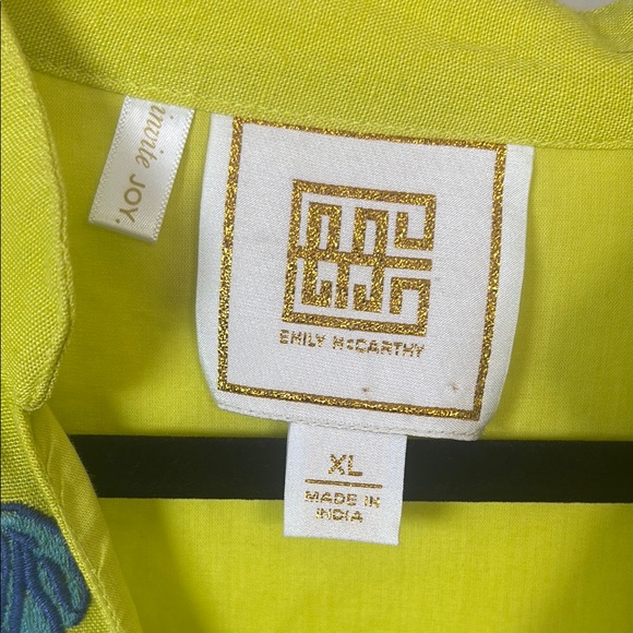 Vibrant Lime and Teal Floral Midi Dress - Picture 3 of 7